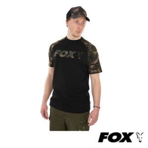Fox Black/Camo Raglan T-Shirt
